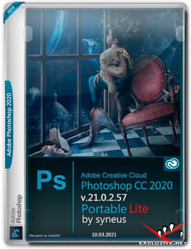 Adobe Photoshop 2020 v.21.0.2.57 Lite Portable by syneus (RUS/2021)