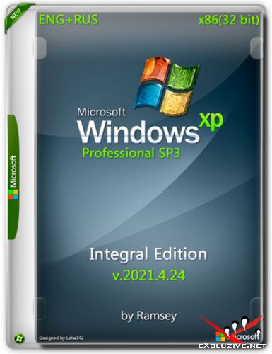 Windows XP Professional SP3 x86 Integral Edition v.2021.4.24 (ENG/RUS)