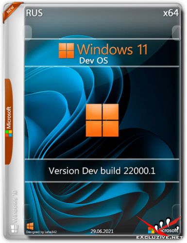 Windows 11 Dev OS x64 Build 22000.1 (RUS/2021)