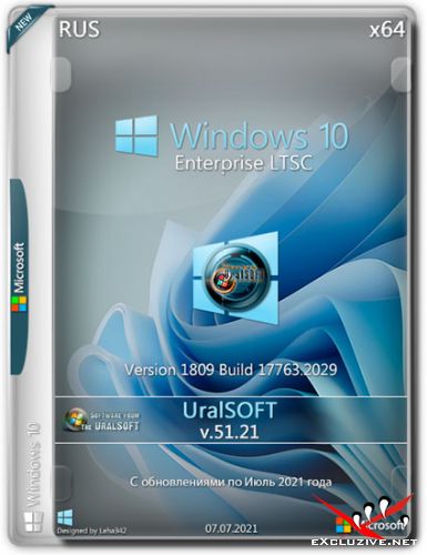 Windows 10 Enterprise LTSC x64 17763.2029 & Office 2019 v.51.21 (RUS/2021)