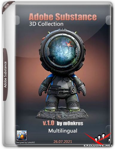 Adobe Substance 3D Collection v.1.0 Multilingual by m0nkrus (2021)