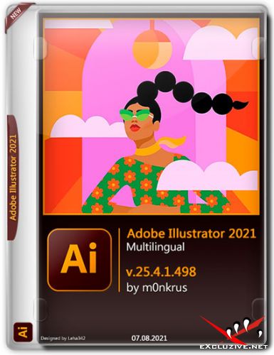 Adobe Illustrator 2021 v.25.4.1.498 Multilingual by m0nkrus (2021)