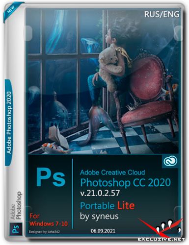 Adobe Photoshop 2020 v.21.0.2.57 Lite Portable by syneus (RUS/ENG/2021)